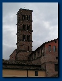 klokkentoren van S.Maria in Cosmedin bij het Forum Romanum�